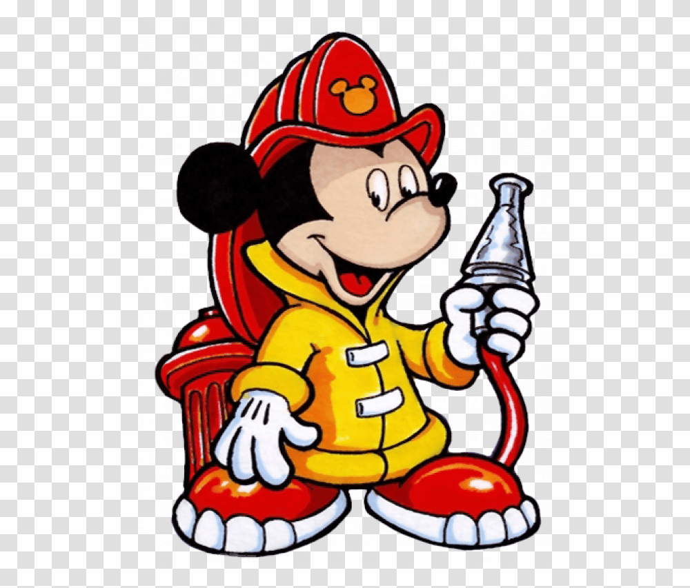 Fire Chief Clipart Images - Free Mickey Mouse Fireman Svg, Juggling, Plant Transparent Png