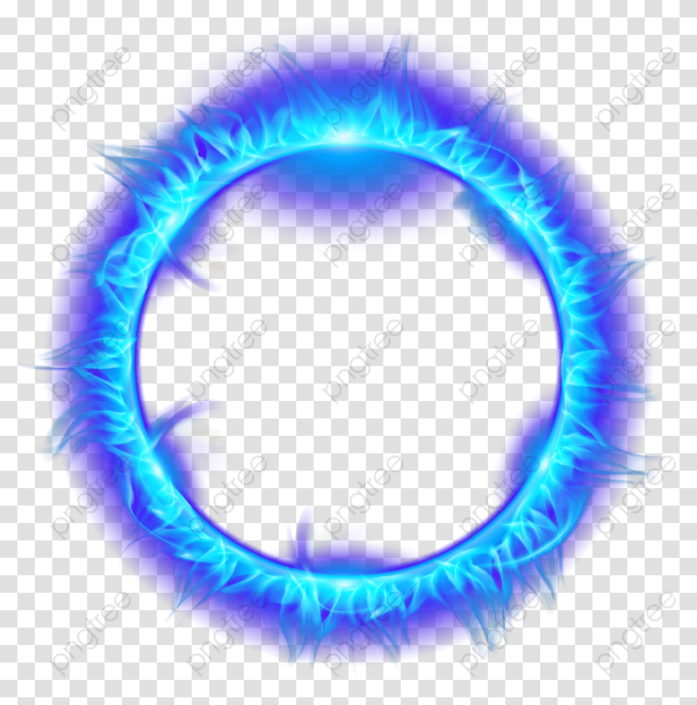 Fire Clip Art Blue Flame Blue Fire Circle, Light, Neon, Helmet Transparent Png