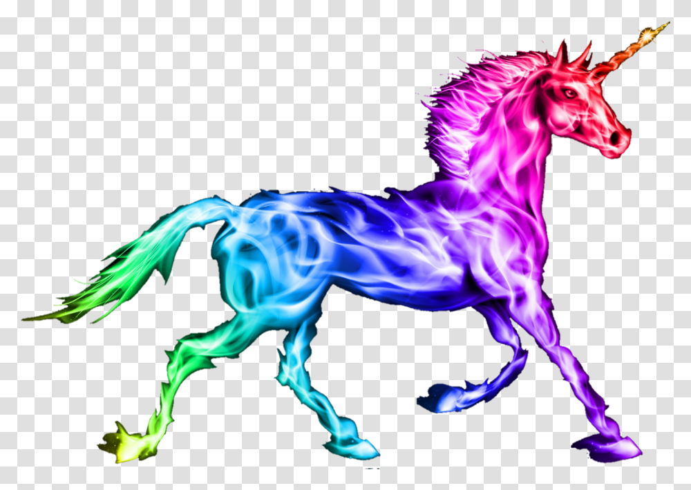 Fire Clipart Unicorn Unicorn Fire, Pattern, Ornament, Horse, Mammal Transparent Png