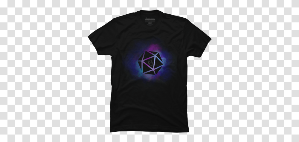 Fire D20 T Shirt By Violetwolf Design Humans Black Clover Tee Shirts, Clothing, Apparel, T-Shirt, Sleeve Transparent Png