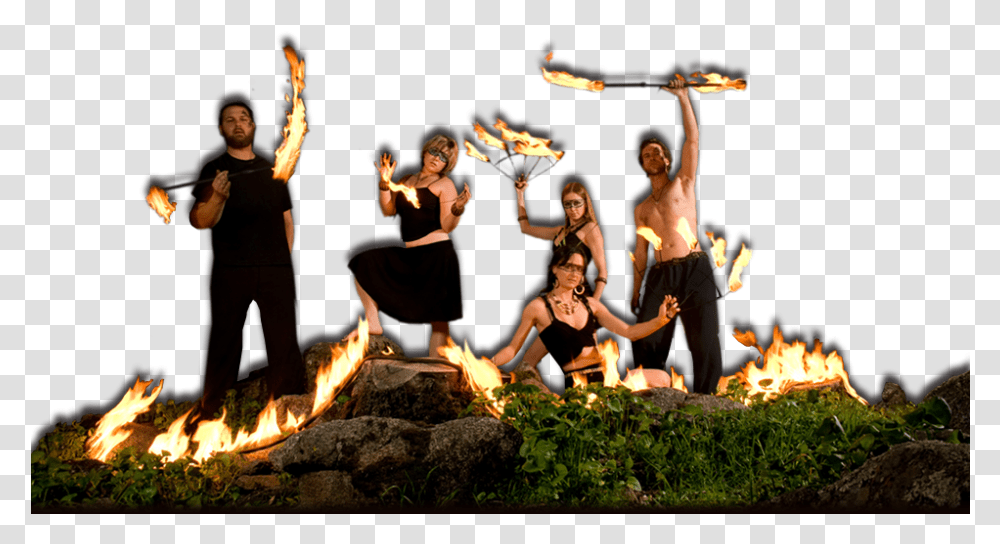 Fire Dancers Fun, Person, Human, Dance Pose, Leisure Activities Transparent Png