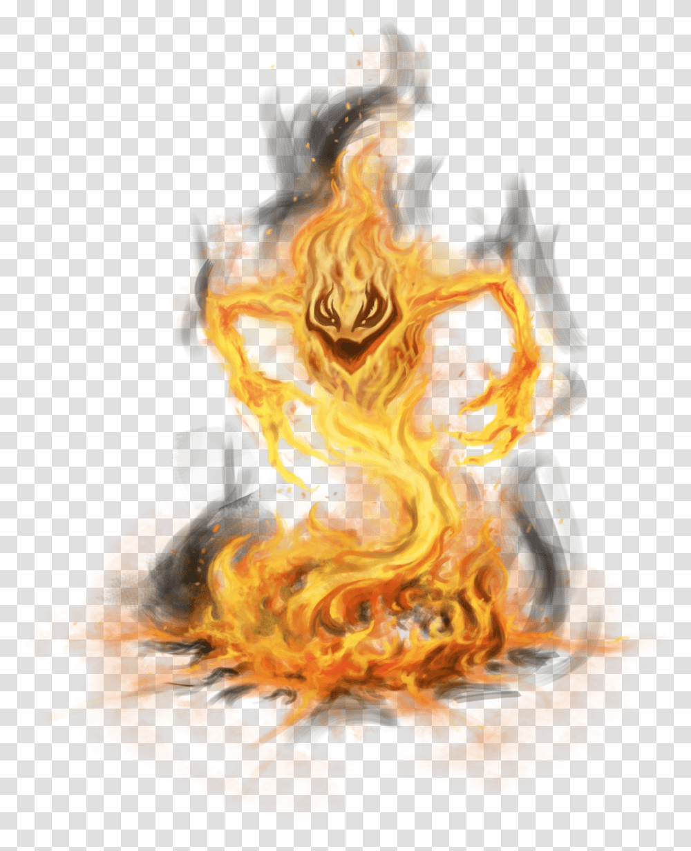 Fire Demon Ember Demon Transparent Png