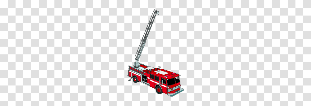Fire Department Clip Art To Download, Fire Truck, Vehicle, Transportation, Construction Crane Transparent Png