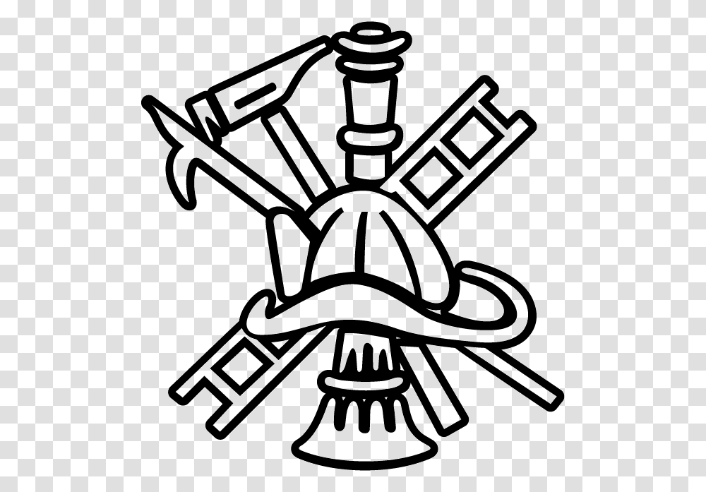 Fire Department Maltese Cross Clipart Fire Helmet Coloring Page, Leisure Activities, Lawn Mower, Tool, Musical Instrument Transparent Png
