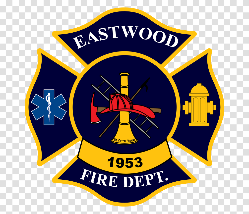 Fire Department Symbol Eastwood Fire Department, Logo, Trademark, Badge, Emblem Transparent Png