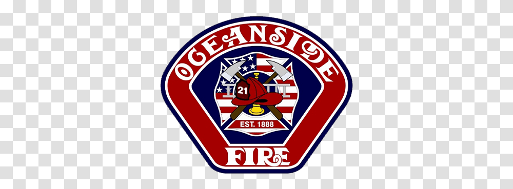 Fire Department Training Online Education Oceanside Fire Department, Logo, Symbol, Label, Text Transparent Png