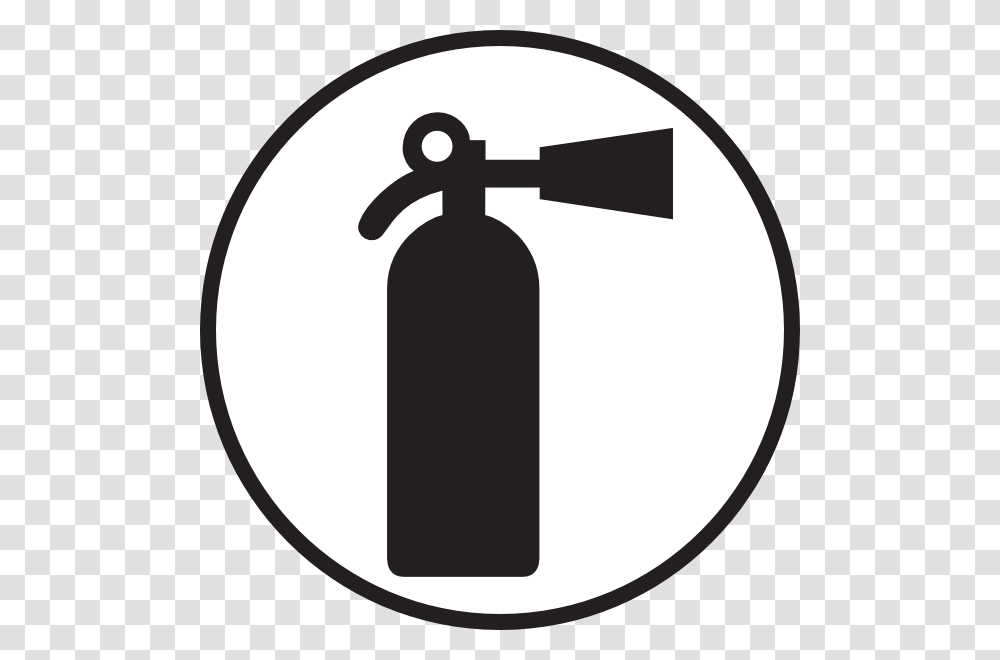 Fire Distinguisher In Circle Clip Art, Machine, Mirror, Pump Transparent Png