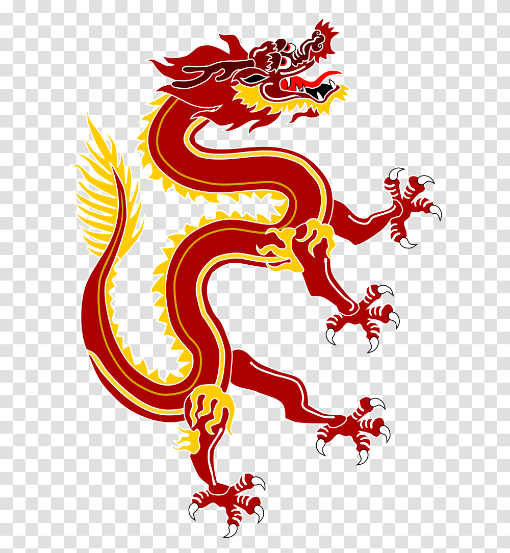 Fire Dragon Chinese Dragon Images, Poster, Advertisement Transparent Png