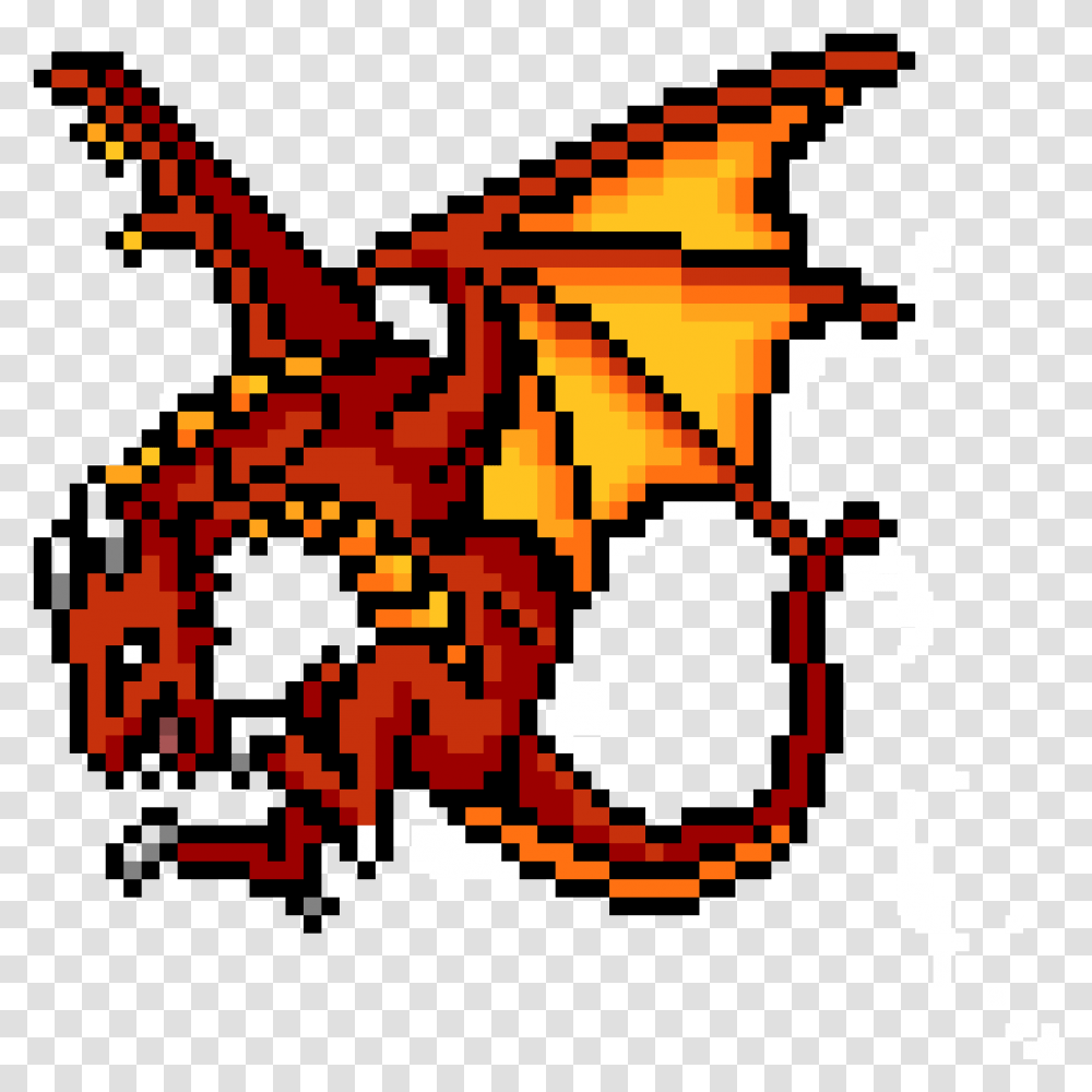 Fire Dragon Fire Dragon Pixel Art, Rug Transparent Png