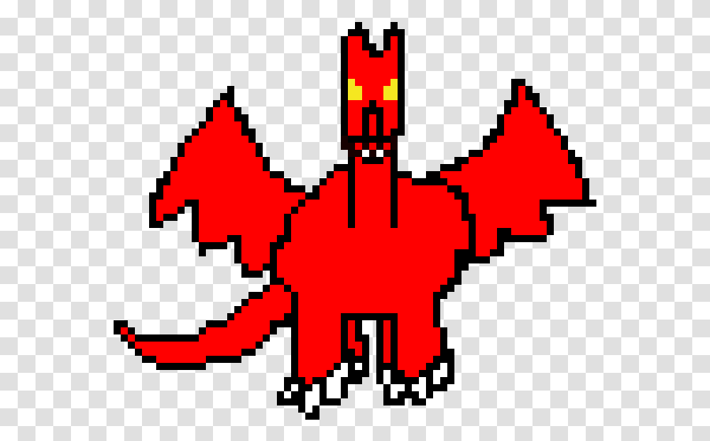 Fire Dragon Front Open Mouth Pixel Art Maker Pokemon, Symbol Transparent Png
