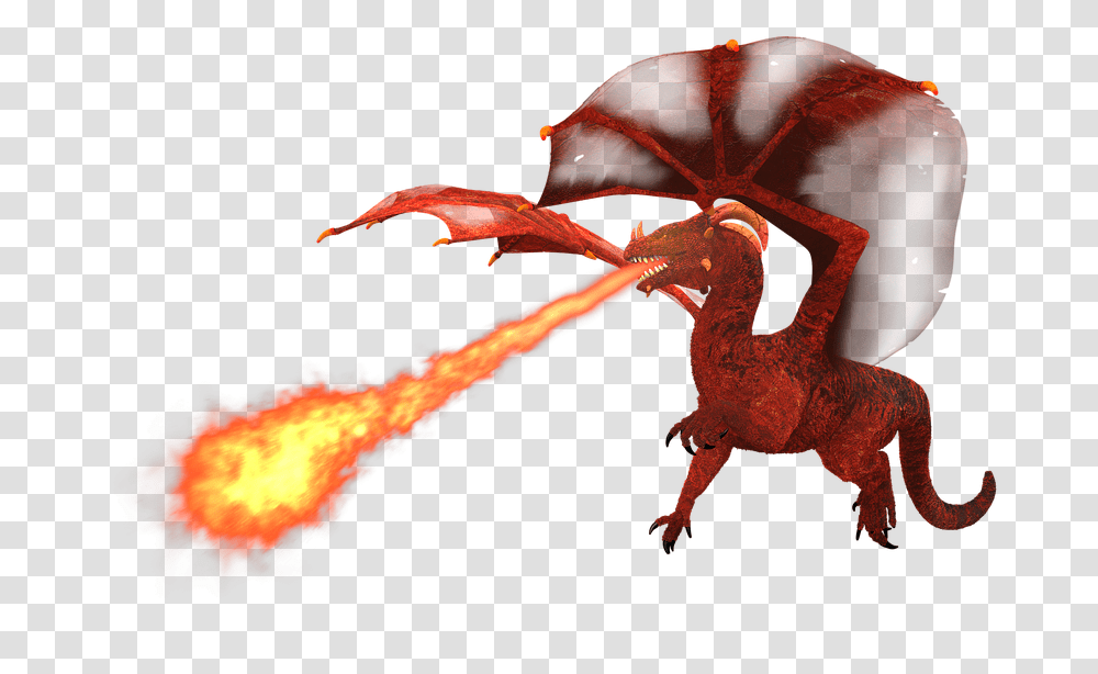 Fire Dragon Image Dragon Breathing Fire, Leaf, Plant, Tree, Adventure Transparent Png