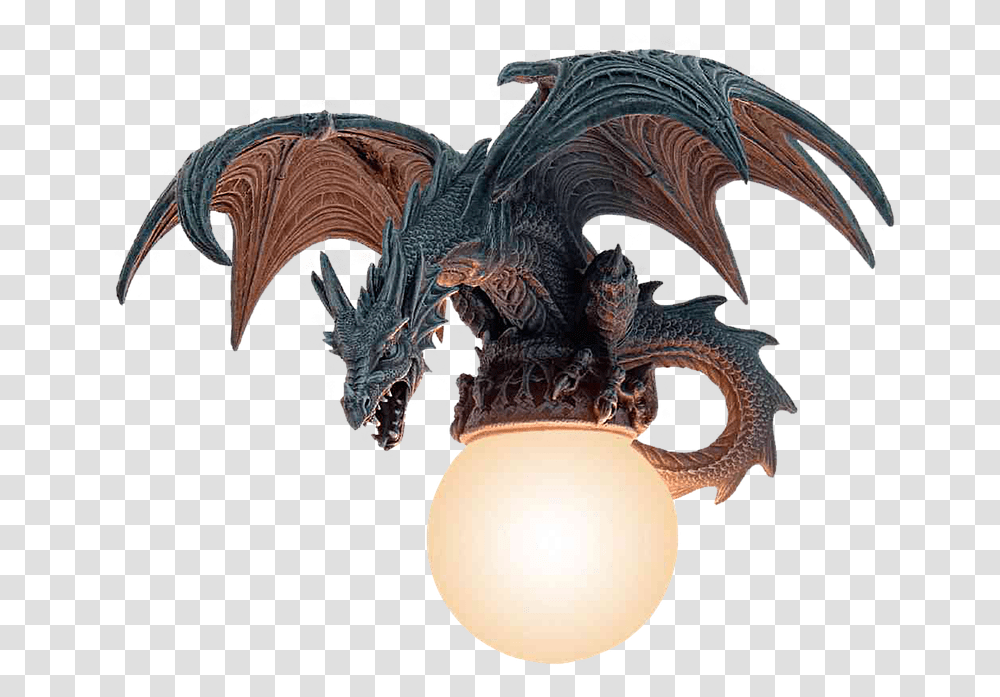 Fire Dragon Image Dragon Ceiling Light, Light Fixture Transparent Png