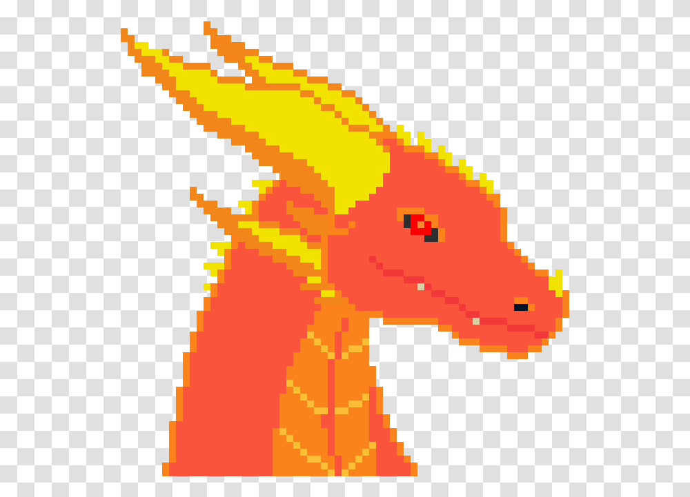 Fire Dragon Pixel Art, Animal, Reptile, Dinosaur, Mammal Transparent Png