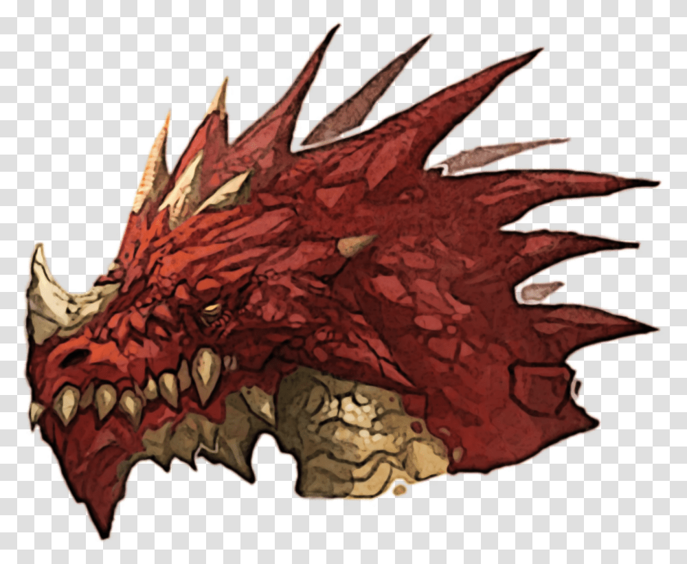 Fire Dragon Shattered Empires Red Dragon Head Transparent Png