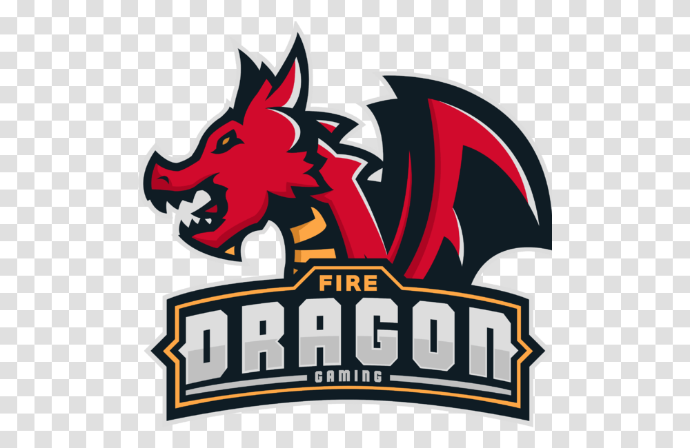 Fire Dragons Gaming Dragon Gaming Logo Full Size Logo Dragon Fire Team, Poster, Advertisement, Symbol, Trademark Transparent Png
