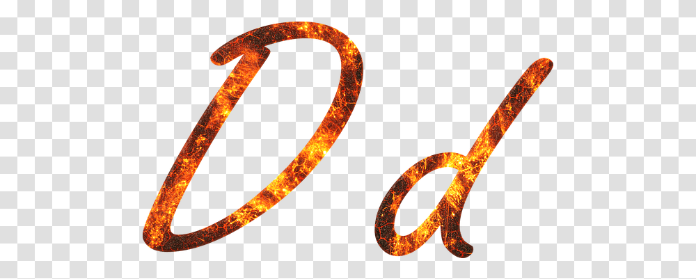 Fire Embers Lava Font Fonte Da Letra D, Text, Alphabet, Rust, Axe Transparent Png