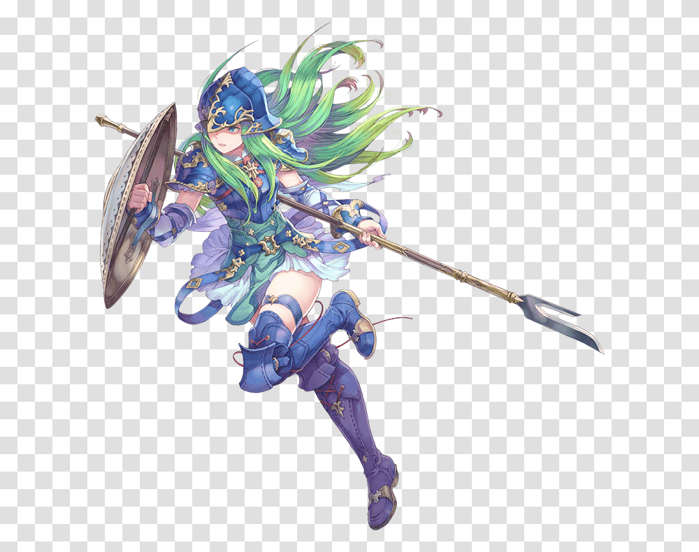 Fire Emblem Heroes Art For Nephenee And The Black Knight Fire Emblem Heroes Art, Person, Human, Costume, Weapon Transparent Png