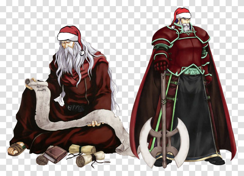 Fire Emblem Heroes Santa, Apparel, Person, Costume Transparent Png