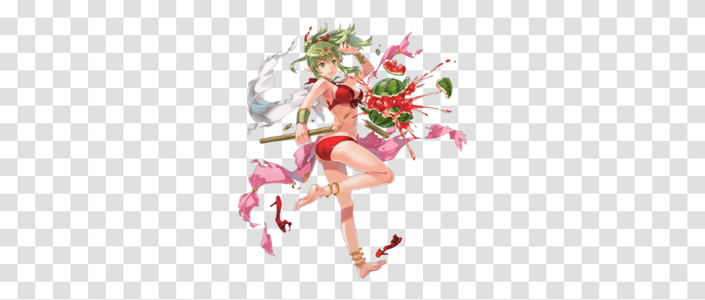 Fire Emblem Heroes The Cutting Room Floor Swimsuit Fire Emblem Tiki, Person, Circus, Leisure Activities, Plant Transparent Png