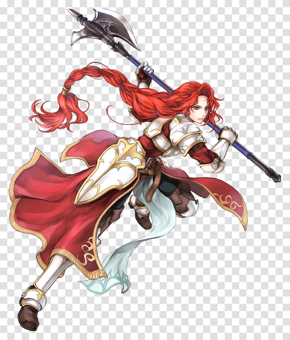 Fire Emblem Heroes Titania, Person, Human, Costume, Weapon Transparent Png