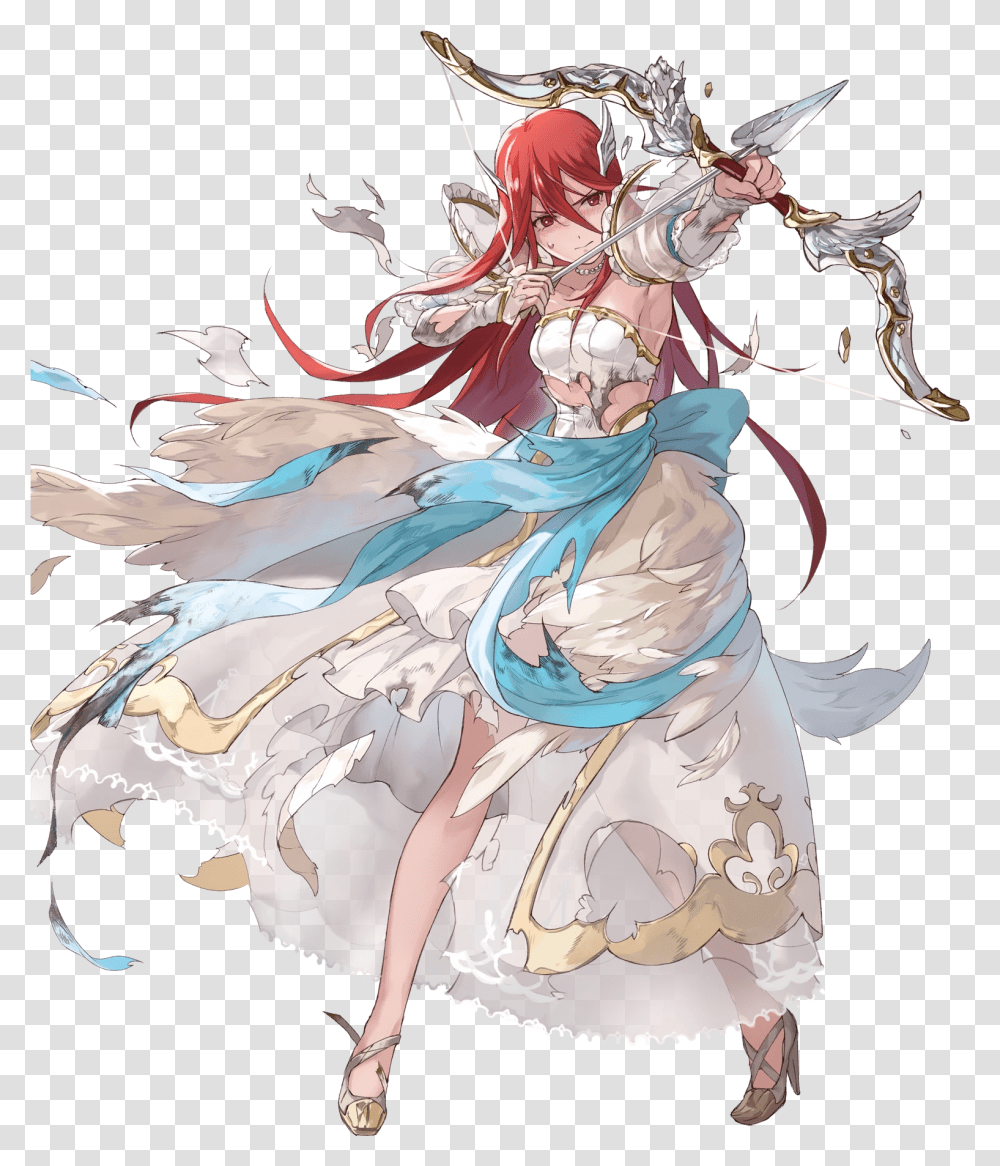 Fire Emblem Heroes Wedding Erza Scarlet, Manga, Comics, Book, Painting Transparent Png