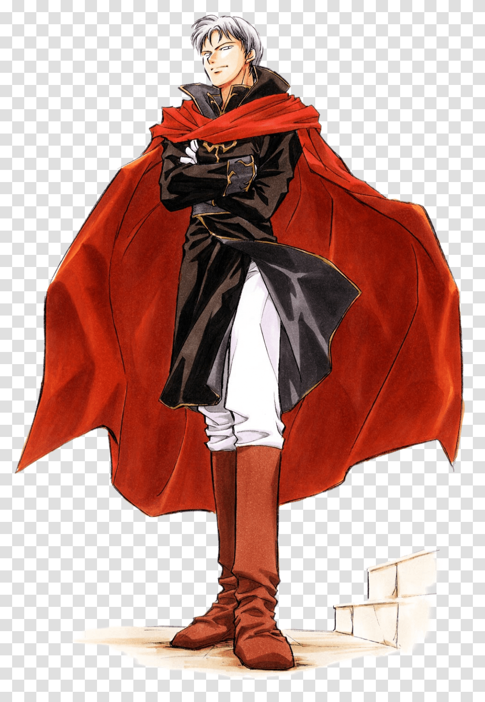 Fire Emblem Kempf In America, Fashion, Cloak, Person Transparent Png