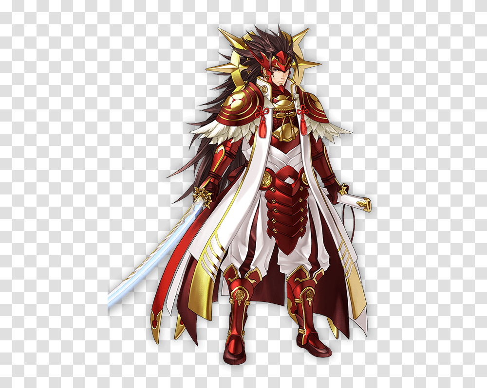 Fire Emblem Legendary Ryoma, Person, Human, Knight, Samurai Transparent Png