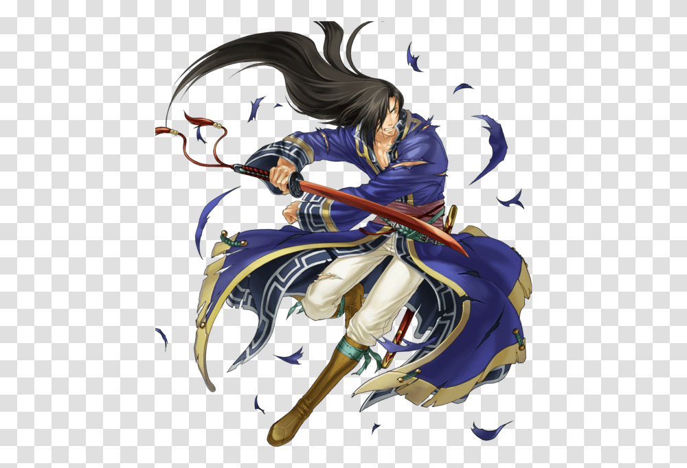 Fire Emblem Warriors Wo Dao, Person, Human, Motorcycle, Vehicle Transparent Png