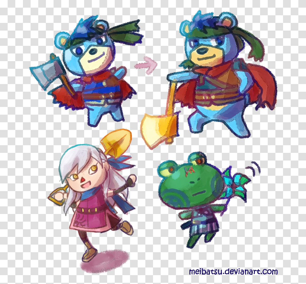 Fire Emblem X Animal Crossing, Toy, Person, Doll Transparent Png
