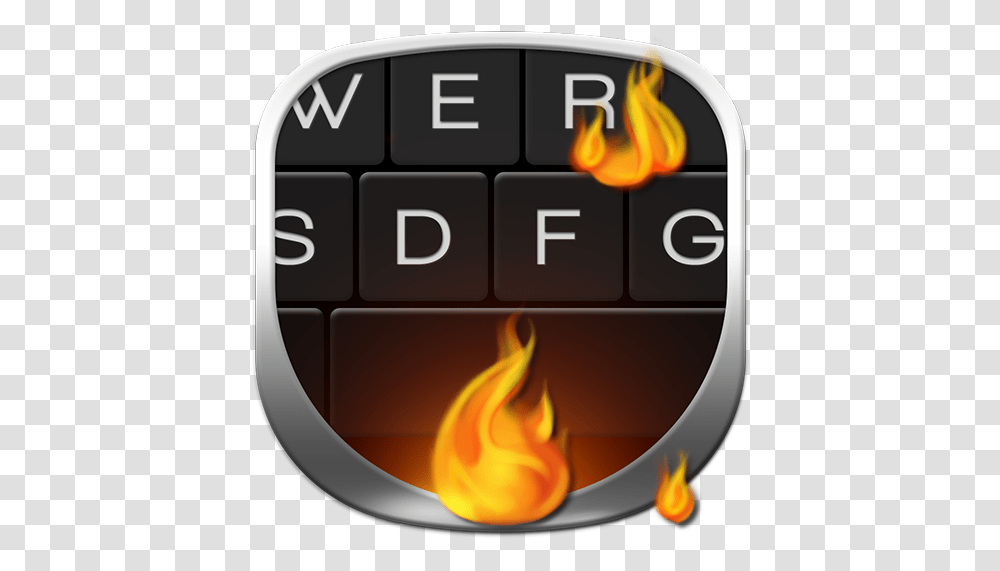 Fire Emoji Keyboard Flame, Electronics, Gearshift Transparent Png