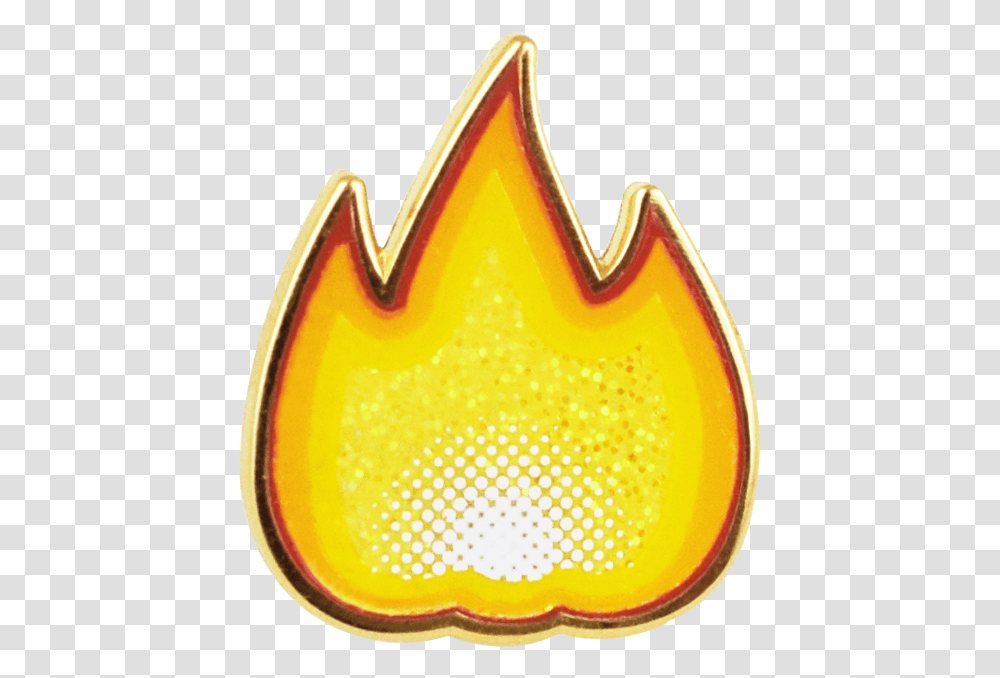 Fire Emoji Pin Clipart Download, Label, Birthday Cake, Dessert Transparent Png