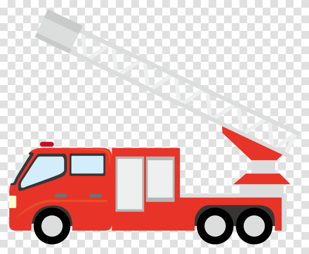 Fire Engine Car Truck Motor Vehicle Transport, Fire Truck, Transportation, Construction Crane, Fire Department Transparent Png