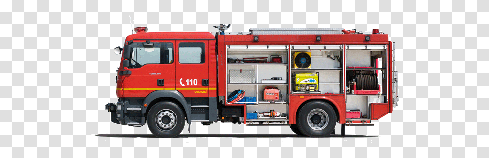 Fire Engine Fire Brigade Firefighter Equipment, Truck, Vehicle, Transportation, Fire Truck Transparent Png