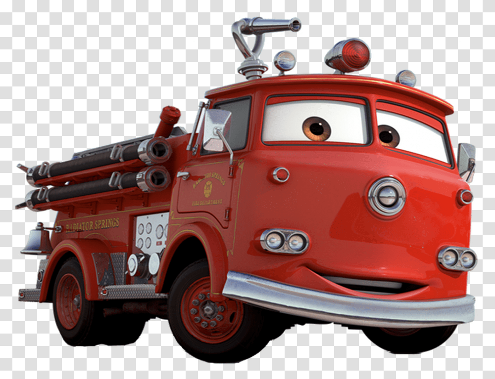 Fire Engine Icon By Disney Cars Characters Full Size, Fire Truck, Vehicle, Transportation, Fire Department Transparent Png