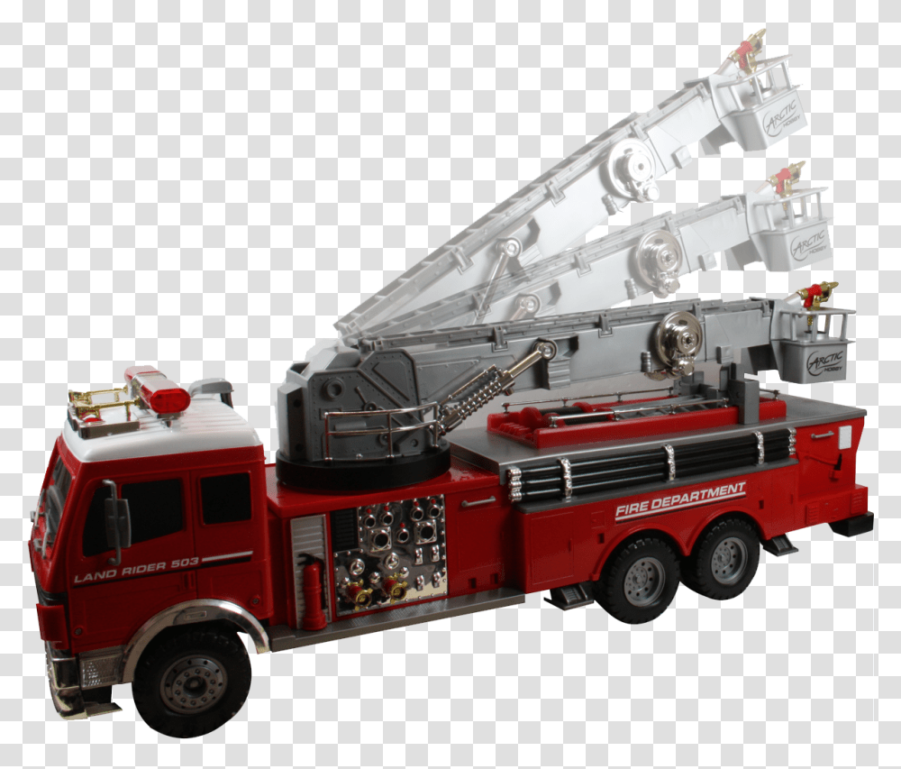 Fire Engine Radio Controlled Car Fire Department Radio Camion De Pompier Jouet, Fire Truck, Vehicle, Transportation Transparent Png