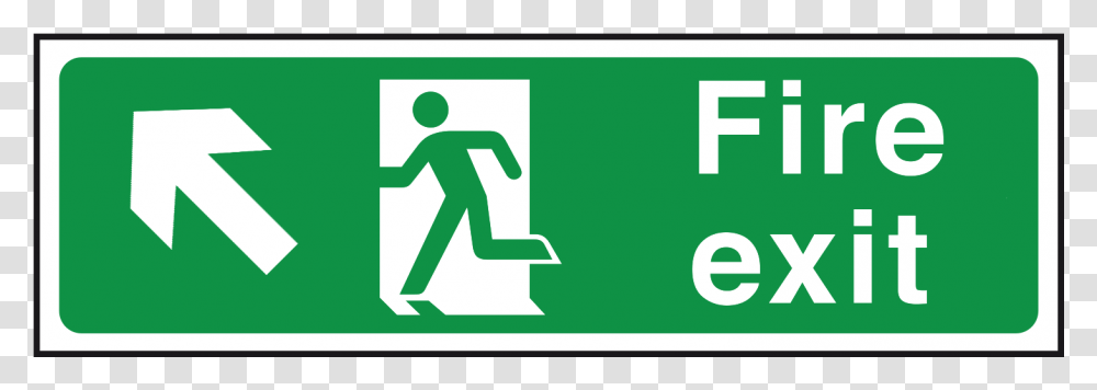 Fire Exit Sign Up LeftTitle Fire Exit Left Arrow, First Aid, Road Sign, Recycling Symbol Transparent Png