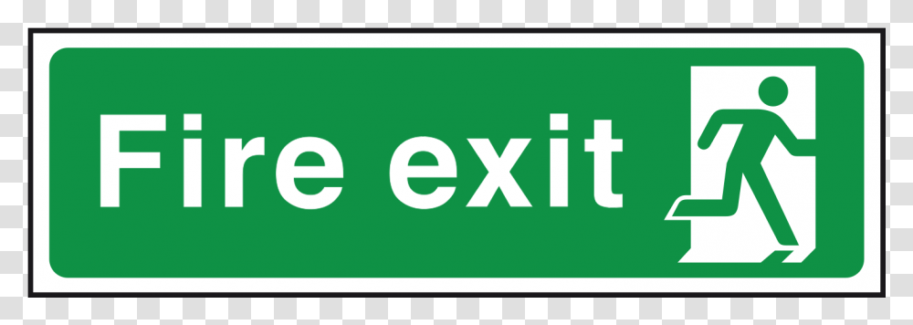 Fire Exit SignTitle Fire Exit Sign Safety Signages In Hospital, Word, Logo Transparent Png