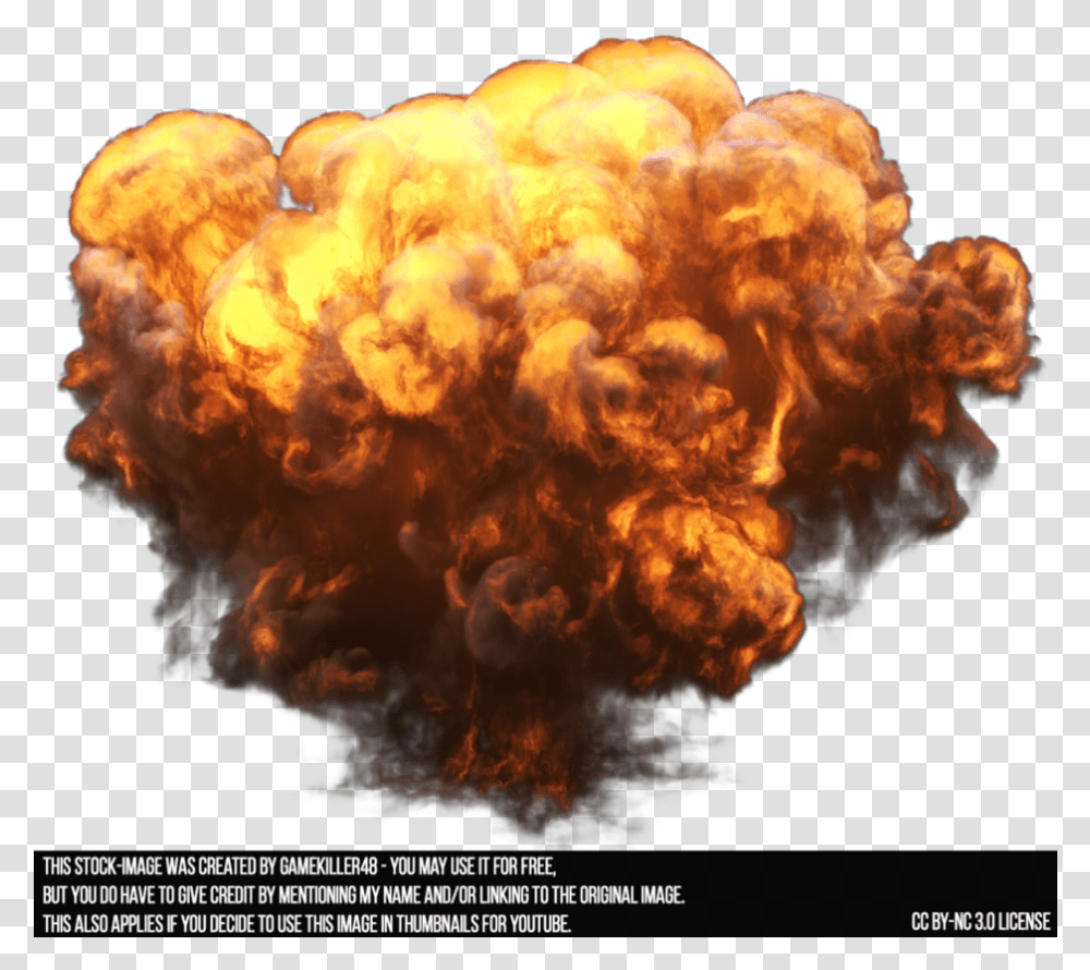 Fire Explosion, Flame, Nature, Outdoors, Fungus Transparent Png