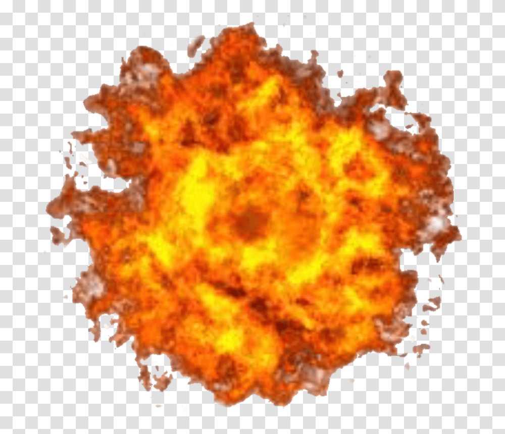 Fire Explosion Red Explosions Orange Bomb Freetoedit Background Explosion Image Cartoon, Bonfire, Flame, Forest Fire Transparent Png