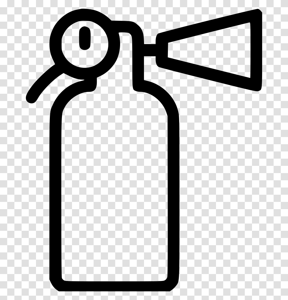 Fire Extinguisher Comments Fire Extinguisher Clipart Black And White, Label, Stencil, Alphabet Transparent Png
