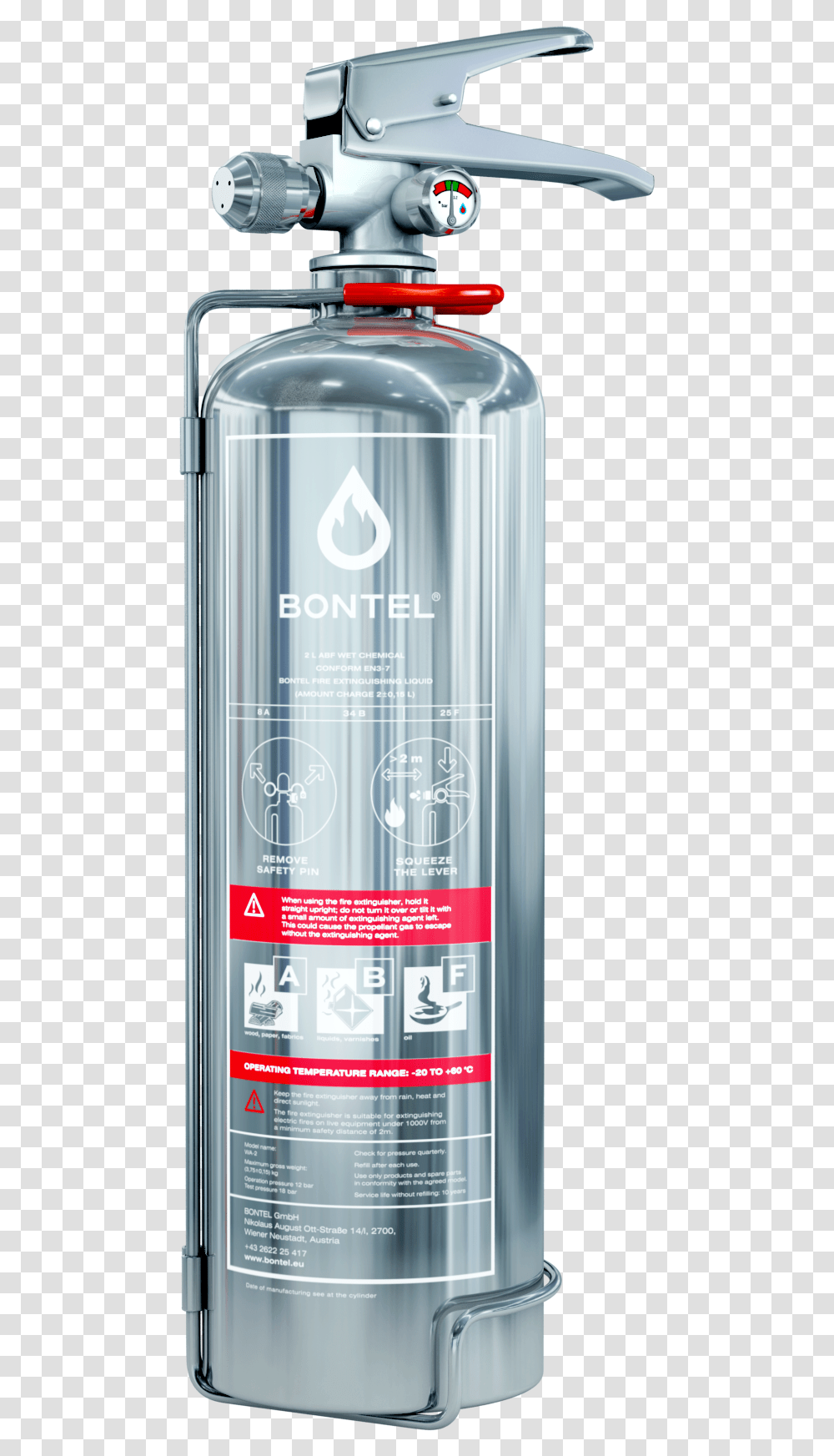 Fire Extinguisher Cylinder, Can, Spray Can, Aluminium, Beverage Transparent Png