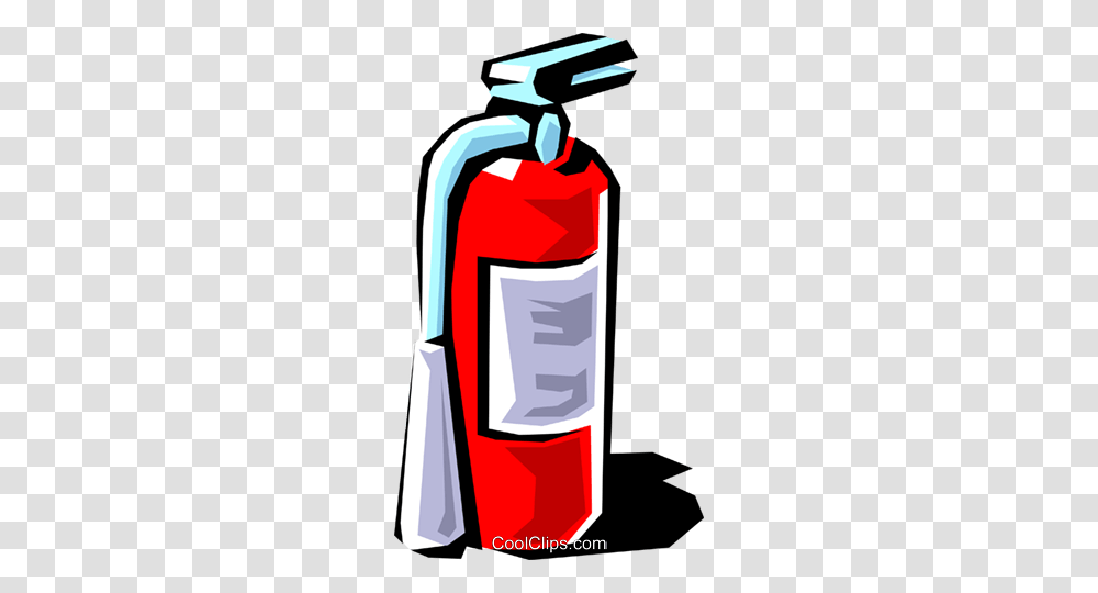 Fire Extinguishers Royalty Free Vector Clip Art Illustration, Ketchup, Food, Sack, Bag Transparent Png