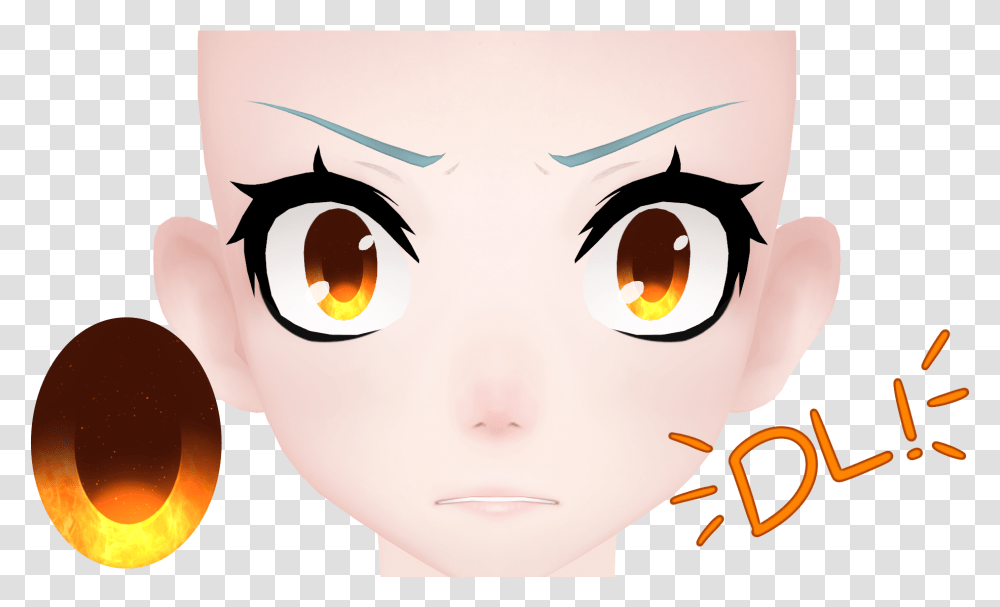 Fire Eye Texture Dl By Deidaraisdead Eye, Doll, Toy, Head, Art Transparent Png