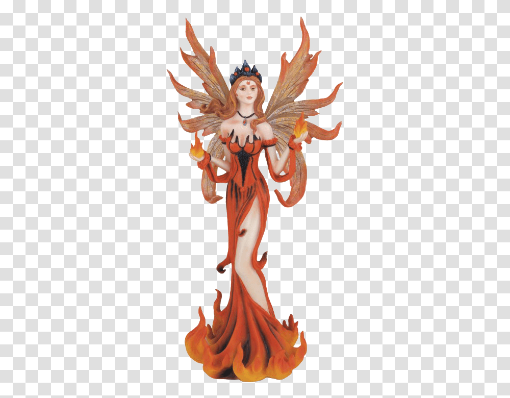 Fire Fairy Statue Fire Fairy, Person, Human, Animal, Invertebrate Transparent Png