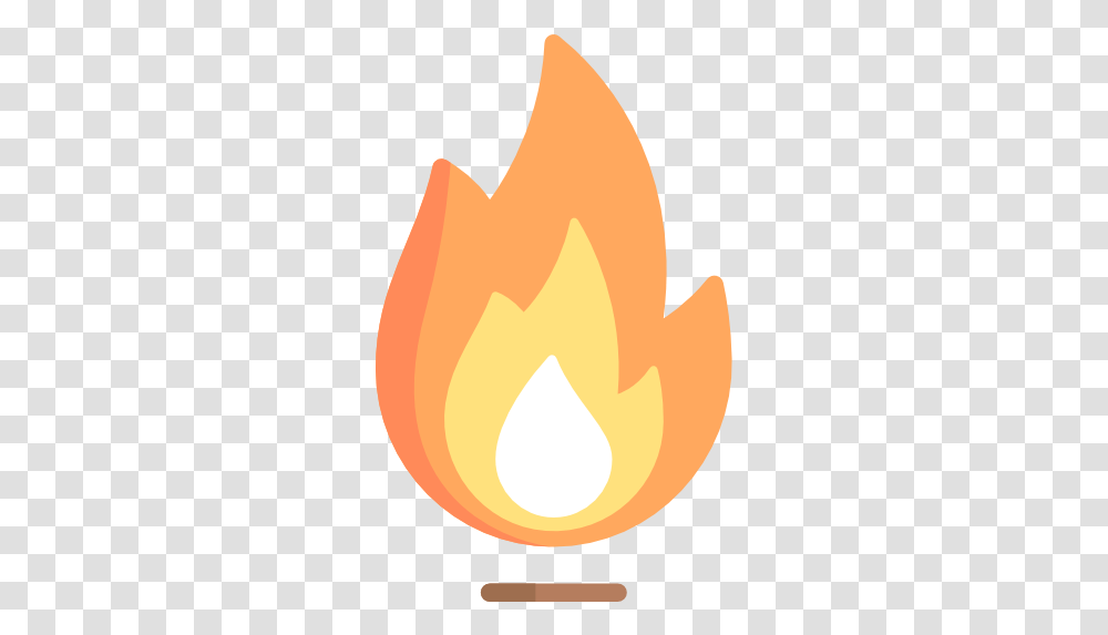 Fire Fire Flat Icon, Flame, Candle, Bonfire Transparent Png