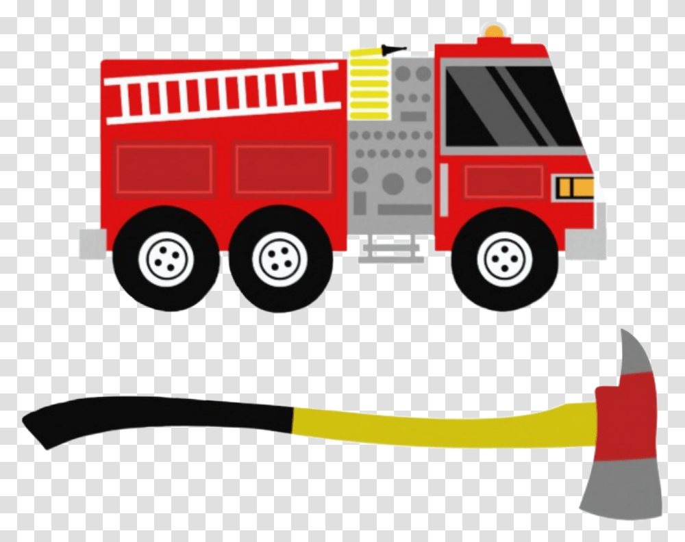 Fire Firetruck Axe Clipart Fire Engine, Fire Truck, Vehicle, Transportation, Tool Transparent Png