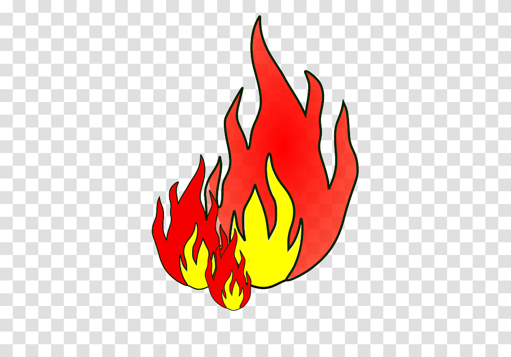 Fire, Flame, Bonfire, Ketchup Transparent Png