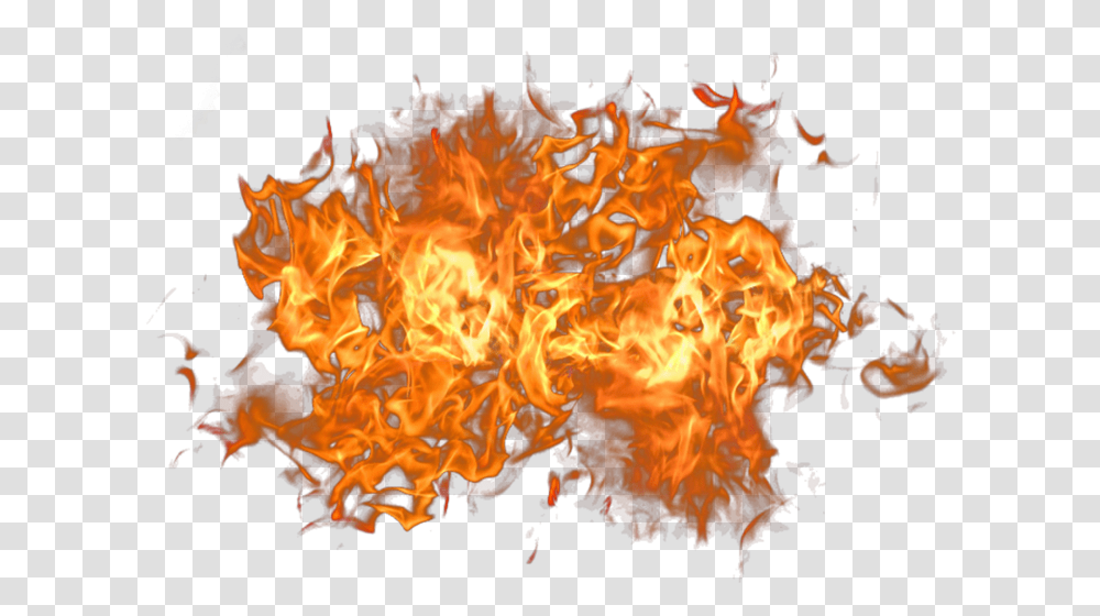 Fire Flame Burning Image Fire From Top, Bonfire Transparent Png