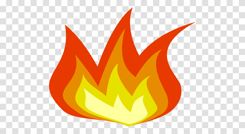 Fire Flame Cartoon, Food, Bonfire Transparent Png