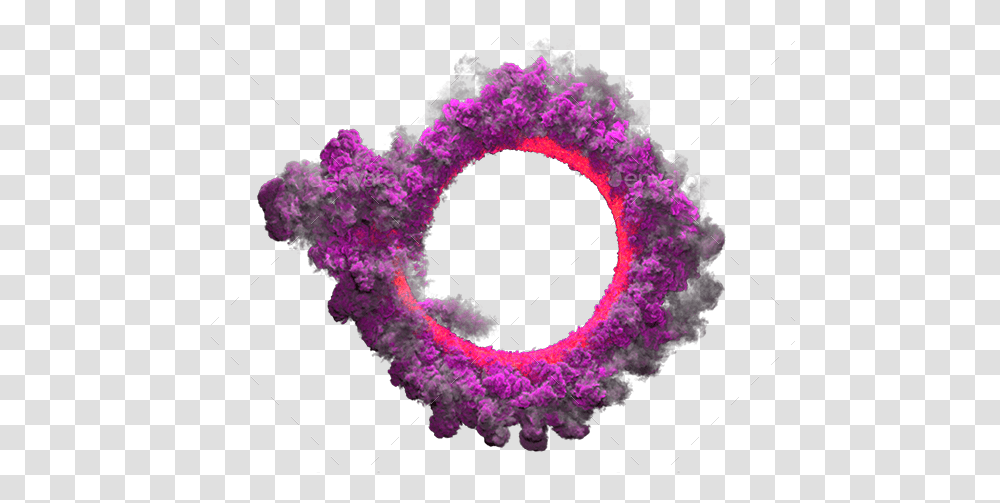 Fire Flame Circle By Hasso 6797 Color Background Smoke, Purple, Ornament, Pattern, Wreath Transparent Png